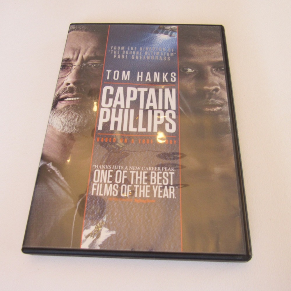 Captain Phillips DVD Tom Hanks Paul Greengrass True Story Sony Pictures PG-13